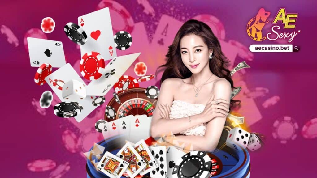 สาวสวยดีลเลอร์ ที่จะคอยบริการภายใน ae casino